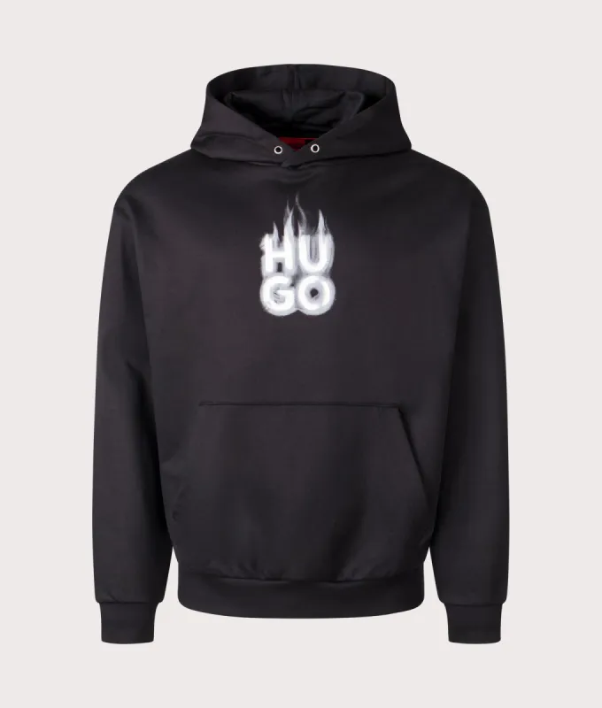 Relaxed Fit Defino Hoodie made by HUGO