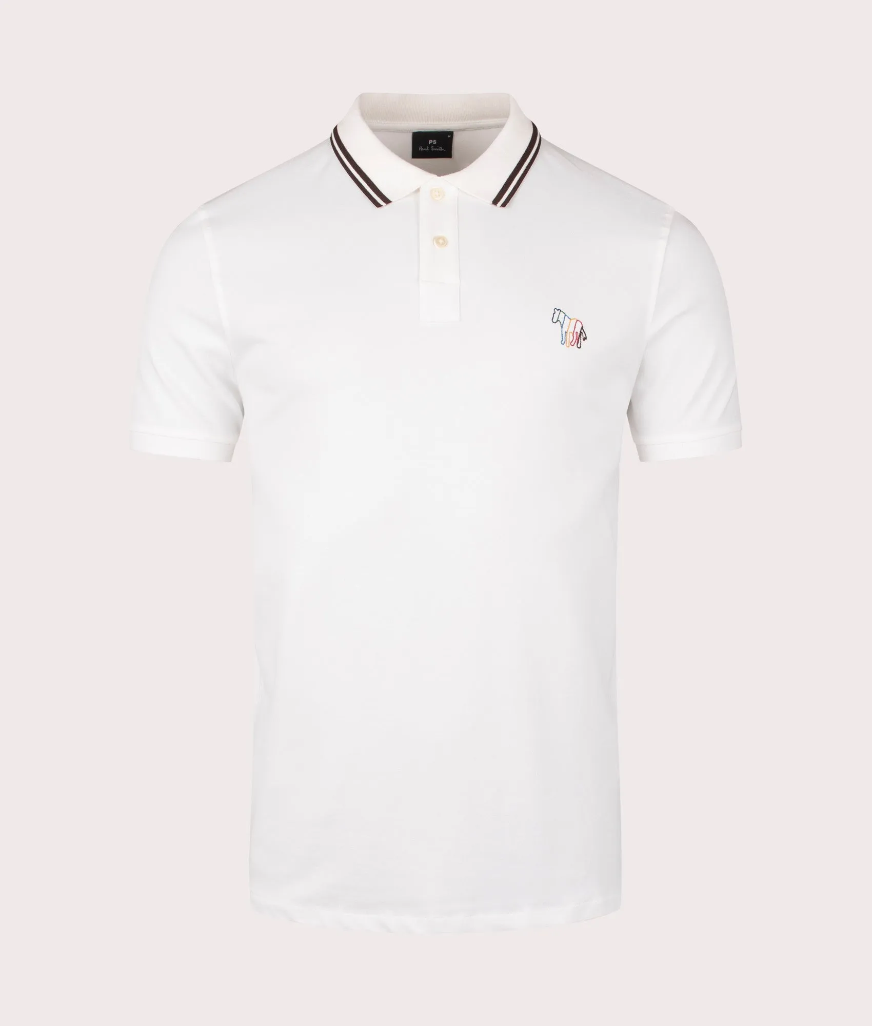 Zebra Emblem Polo Shirt sold by EQVVS