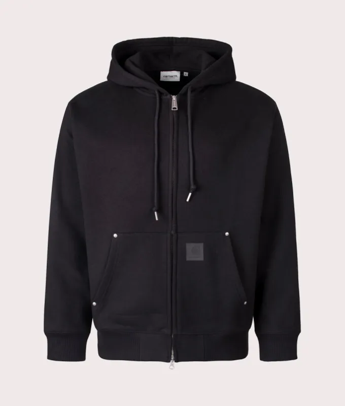 Oversized Eldon Zip Through Hoodie sold by EQVVS