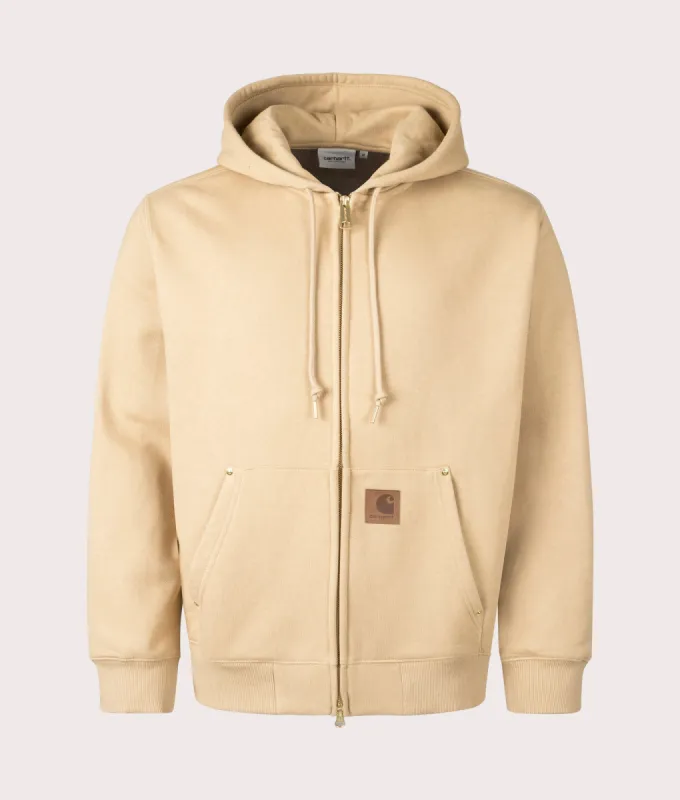 Oversized Eldon Zip Through Hoodie sold by EQVVS