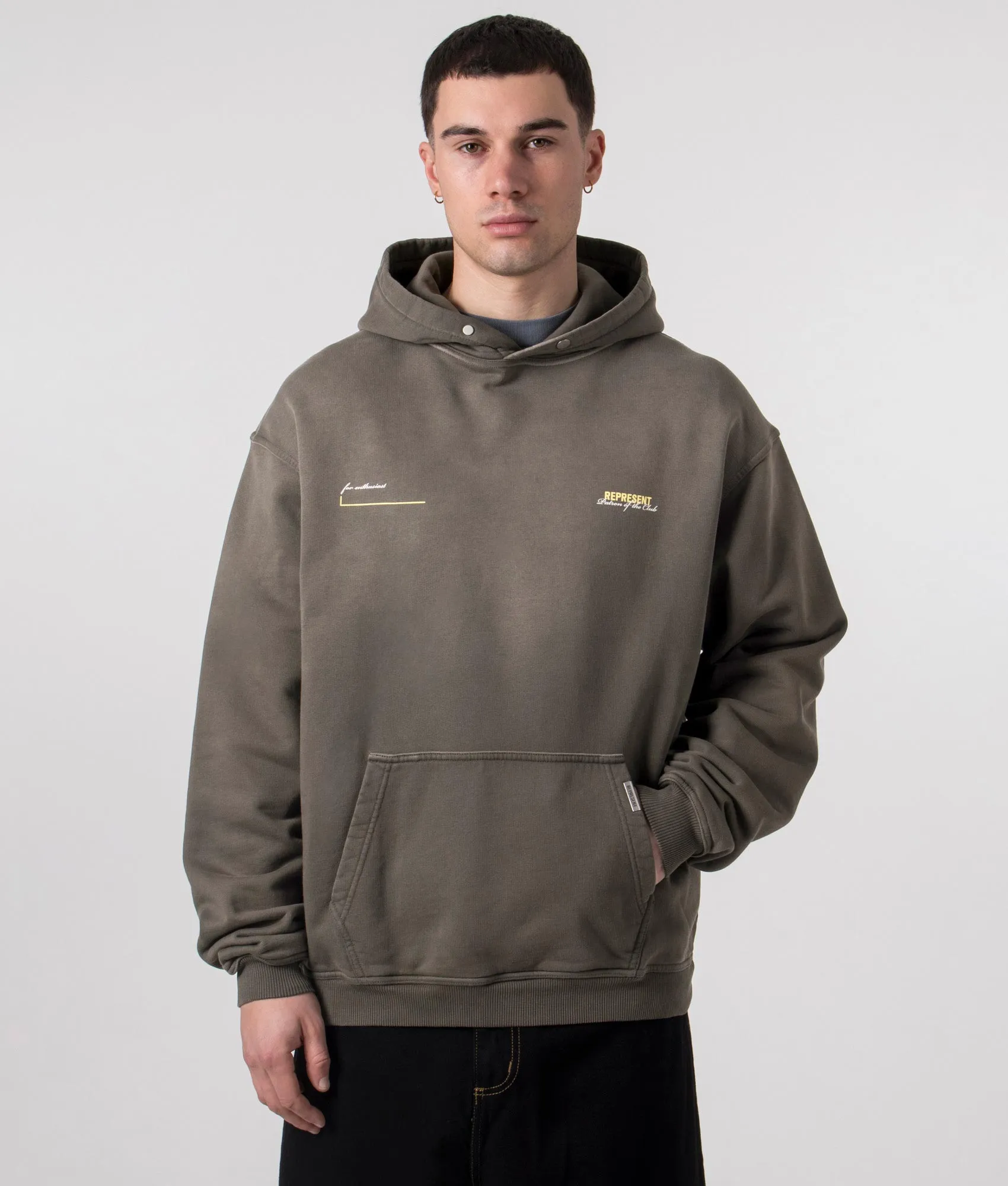 Oversized Fit Patron Of The Club Hoodie sold by EQVVS product image thumbnail 2