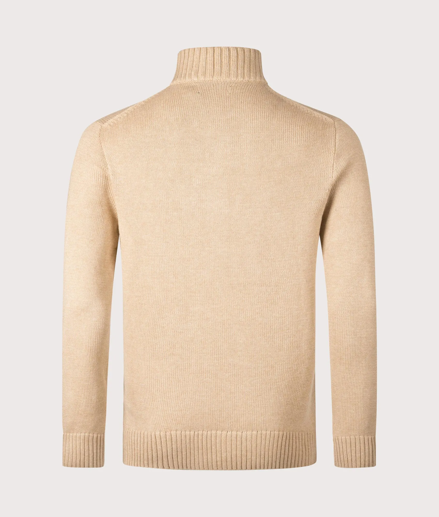 Mesh-Knit Cotton Quarter Zip Pullover sold by EQVVS product image thumbnail 3