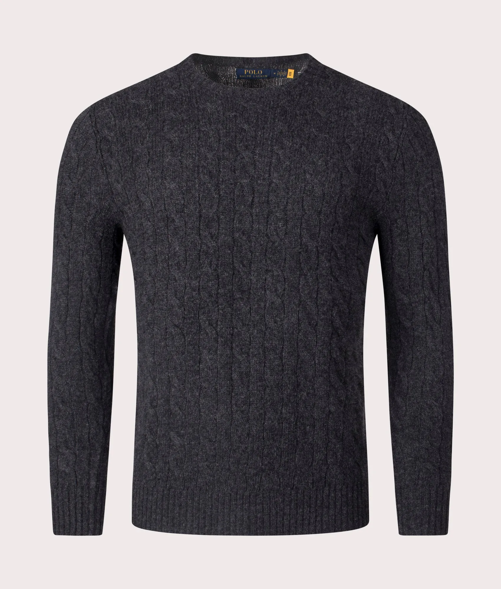 Cashmere Blend Cable Knit Jumper sold by EQVVS