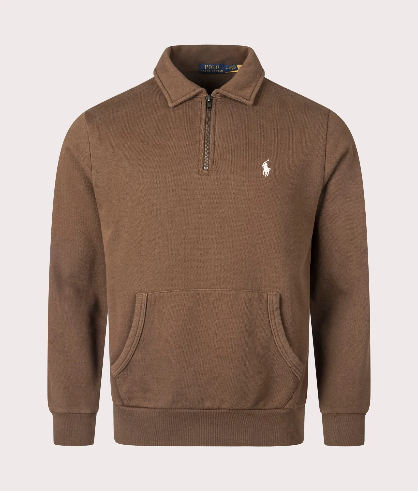Quarter Zip Loopback Terry Sweatshirt sold by EQVVS