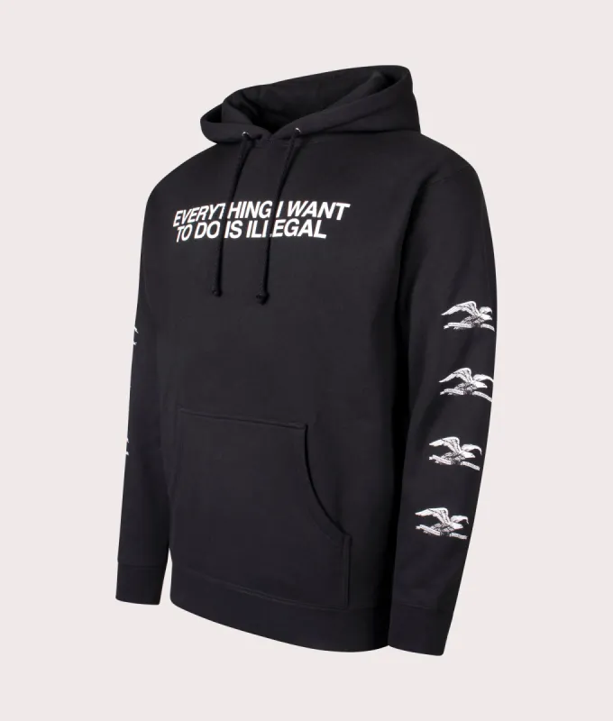 Illegal Hoodie sold by EQVVS