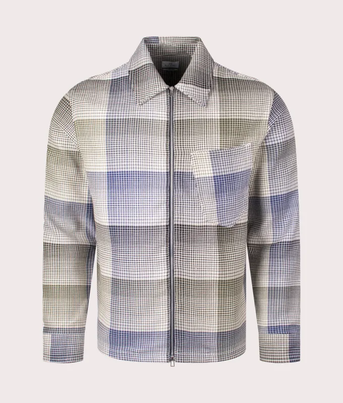 Long Sleeve Zip Front Shirt sold by EQVVS