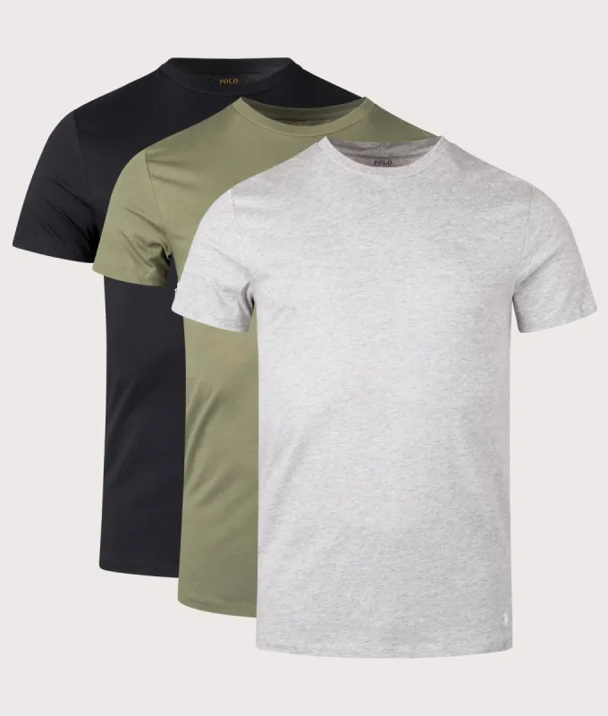 3 Pack Slim Fit Crewneck Loungewear T-Shirts sold by EQVVS
