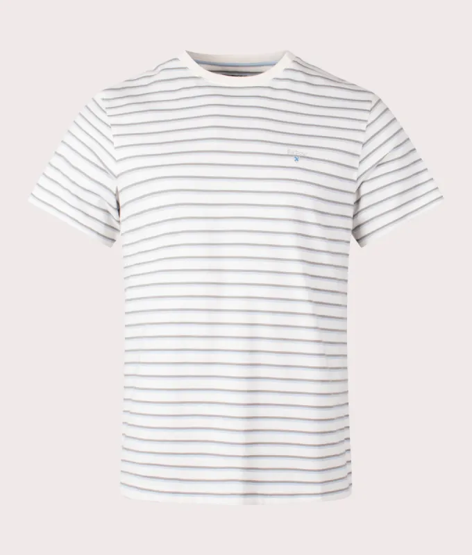 Ponte Stripe T-Shirt sold by EQVVS