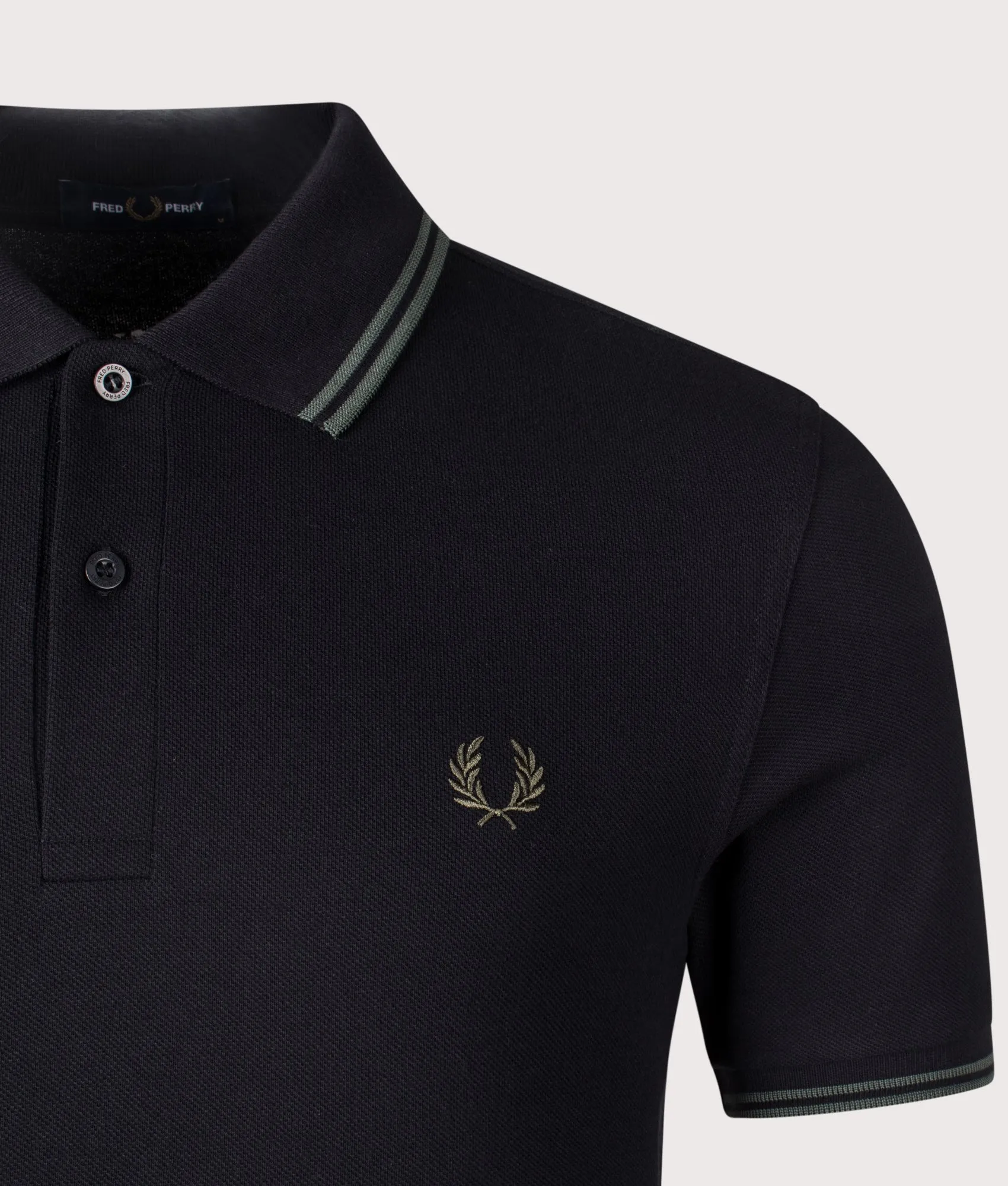 Twin Tipped Fred Perry Polo Shirt sold by EQVVS product image thumbnail 2