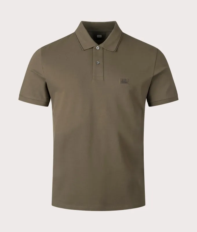 Stretch Piqué Short Sleeve Polo Shirt made by EQVVS