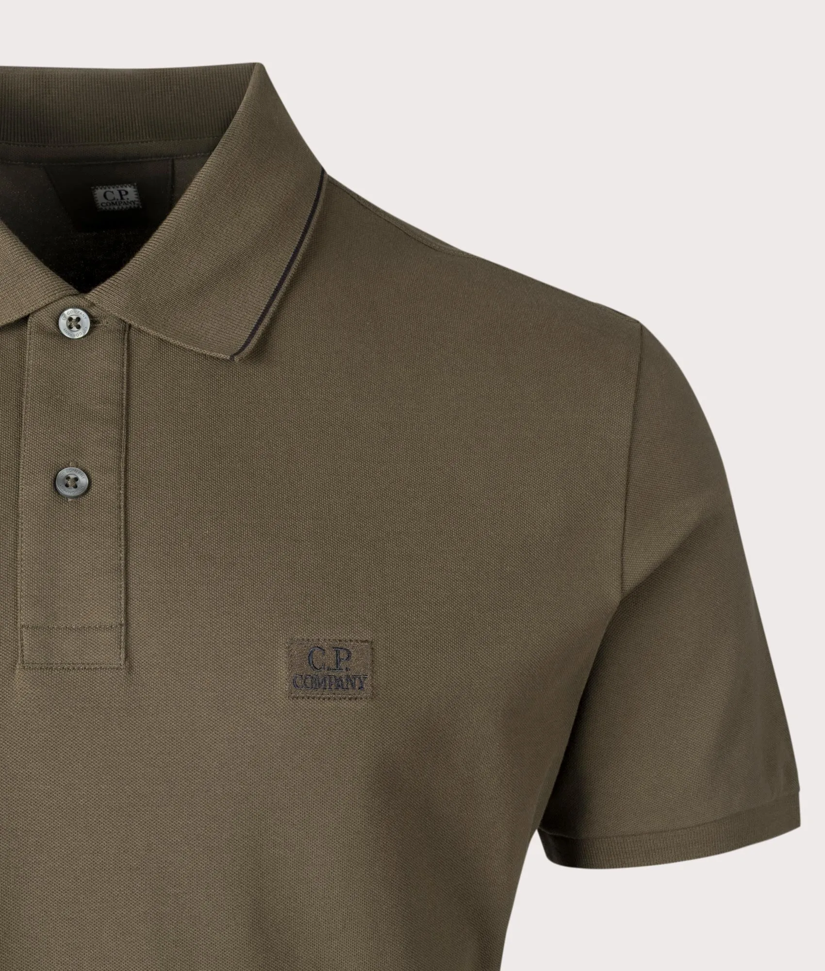 Stretch Piqué Short Sleeve Polo Shirt sold by EQVVS product image thumbnail 2