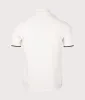 Crepe Pique Zip Neck Polo Shirt sold by EQVVS