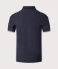 Crepe Pique Zip Neck Polo Shirt sold by EQVVS