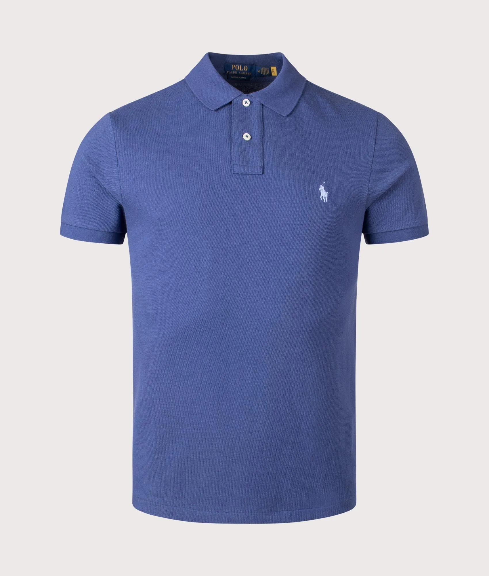 Custom Slim Fit Mesh Polo Shirt sold by EQVVS