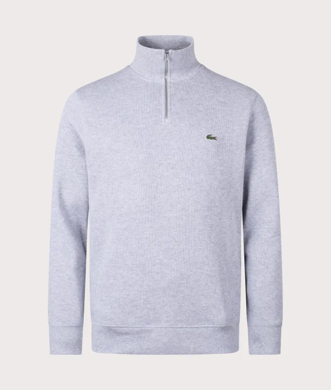 Quarter Zip Croc Logo Sweatshirt sold by EQVVS