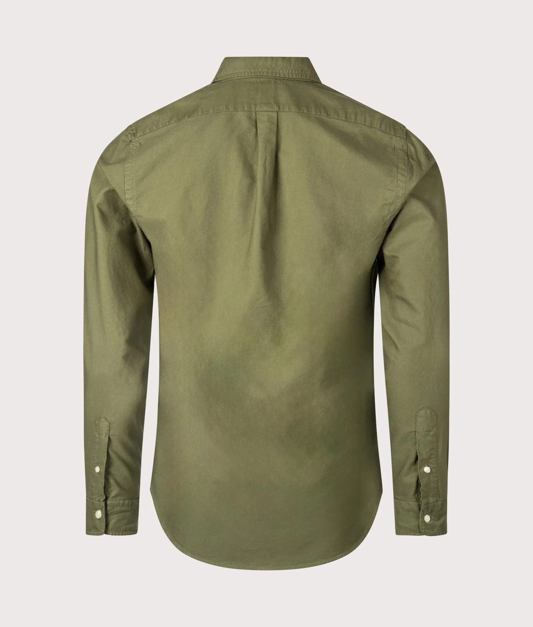 Slim Fit Garment-Dyed Oxford Shirt sold by EQVVS product image thumbnail 3