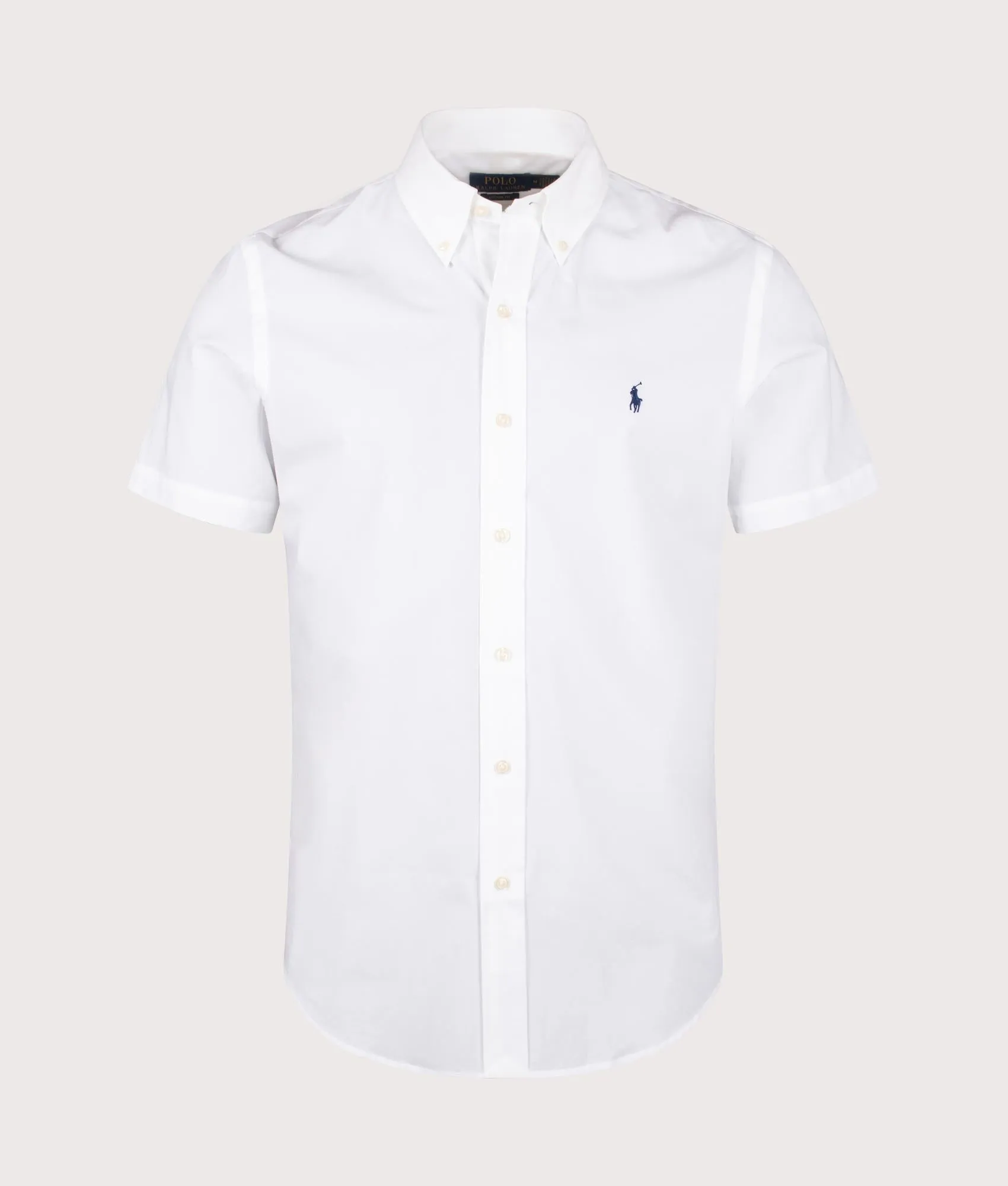 Custom Fit Short Sleeve Stretch Poplin Shirt sold by EQVVS
