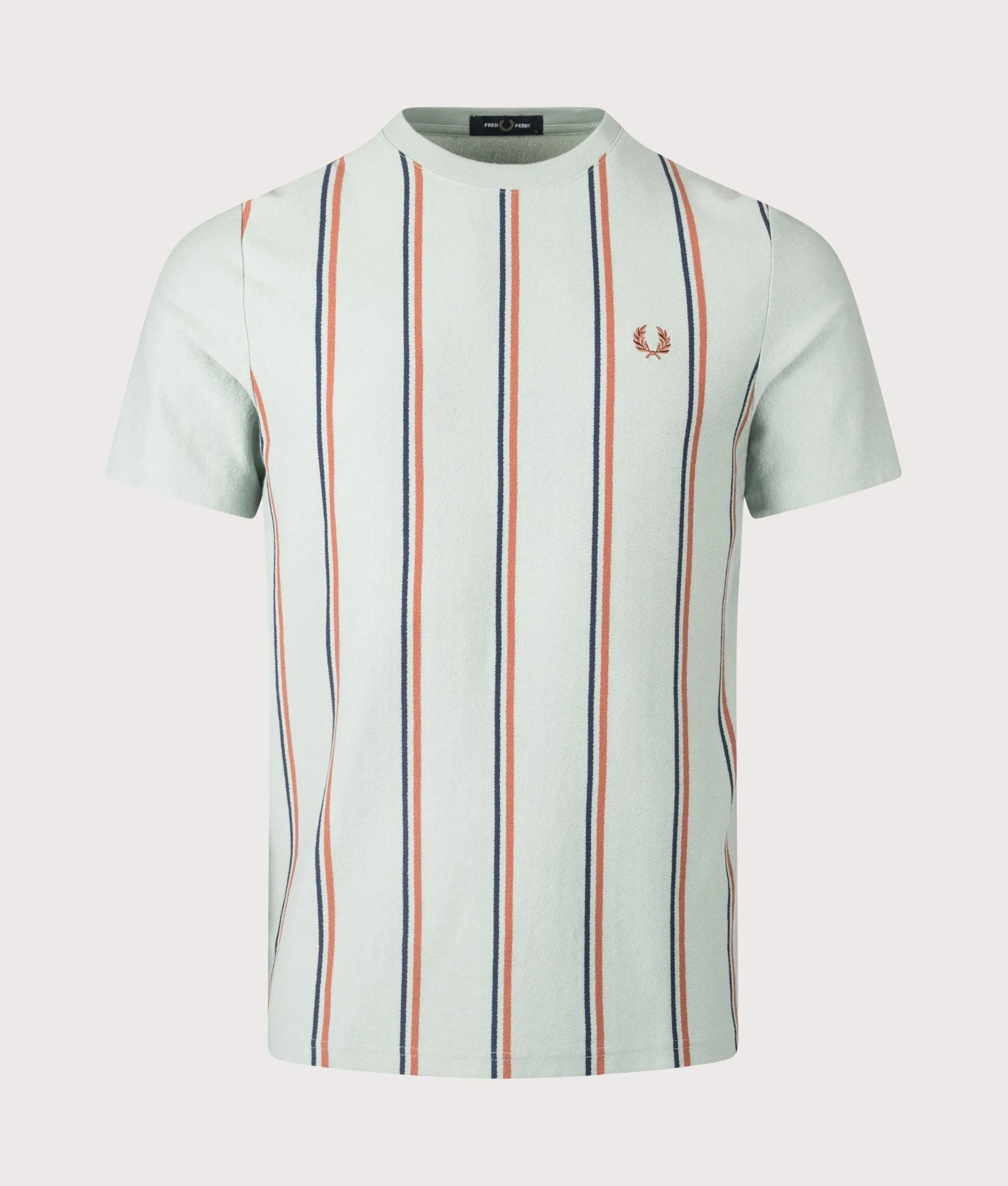 Striped Crepe Pique T-Shirt sold by EQVVS