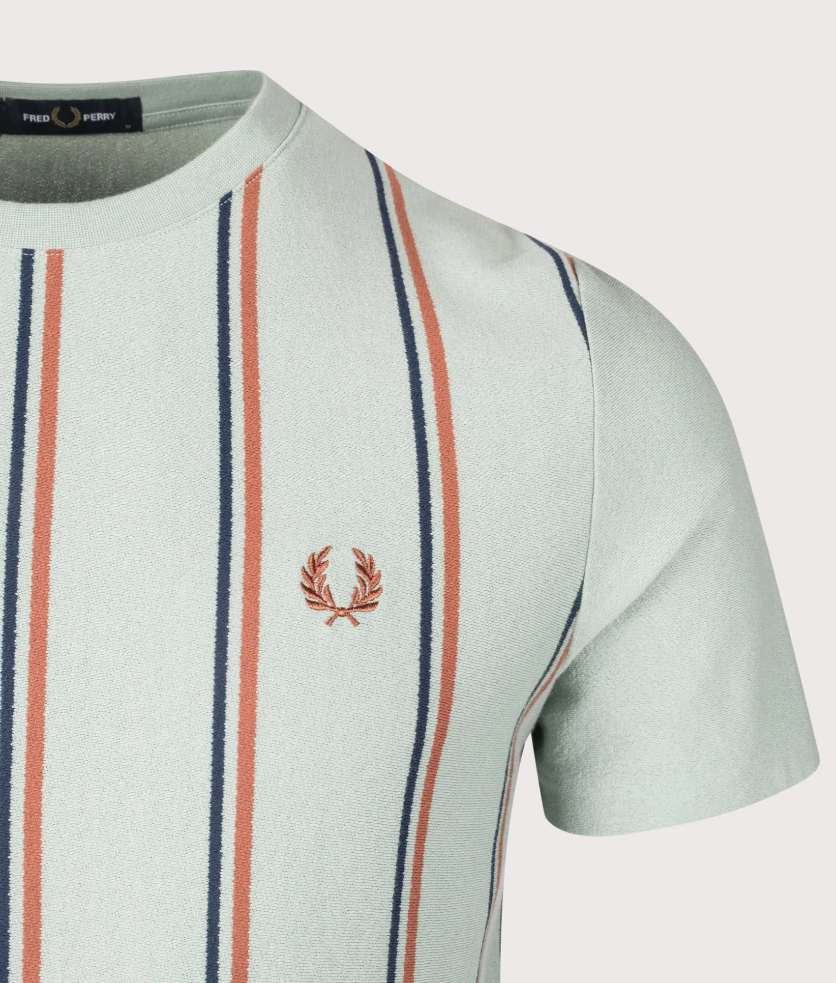 Striped Crepe Pique T-Shirt sold by EQVVS product image thumbnail 2