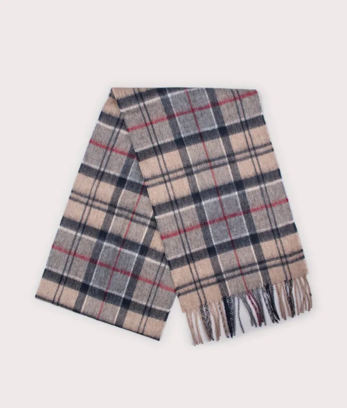 Merino Cashmere Tartan Scarf sold by EQVVS
