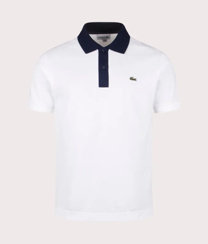 Ribbed Collar Polo Shirt sold by EQVVS