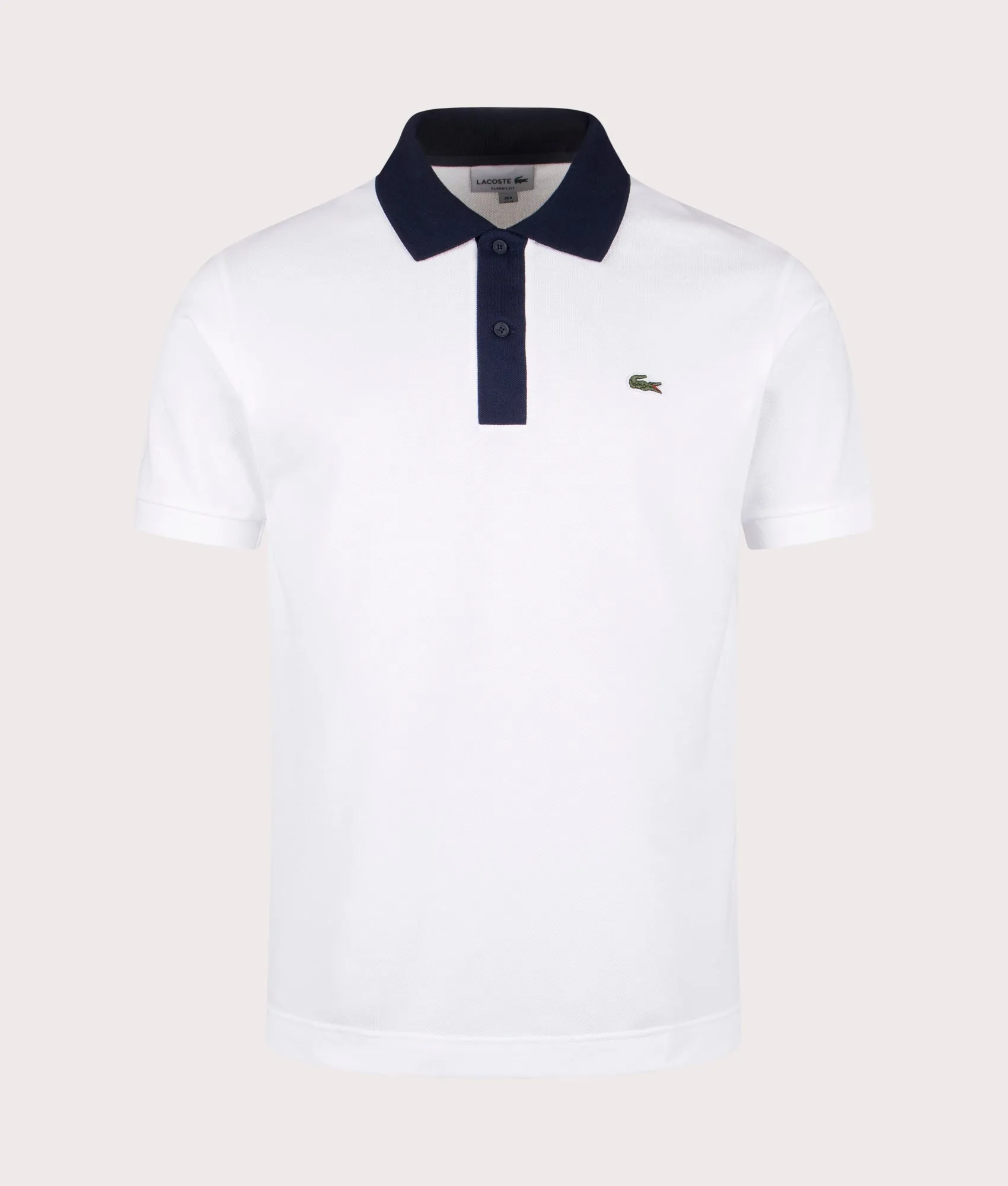 Ribbed Collar Polo Shirt sold by EQVVS