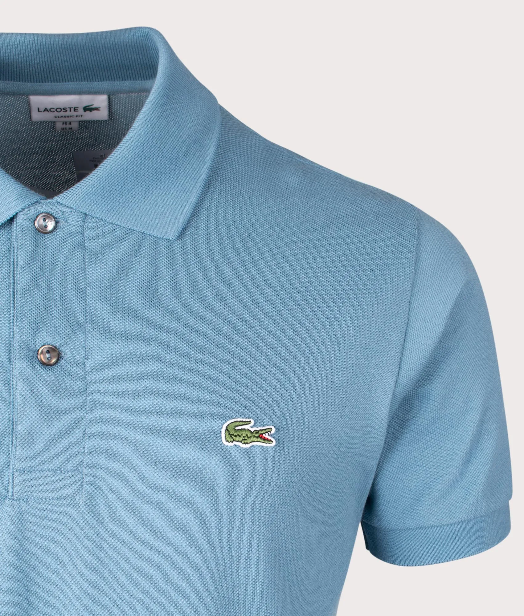 Classic Fit L1212 Croc Logo Polo Shirt sold by EQVVS product image thumbnail 2