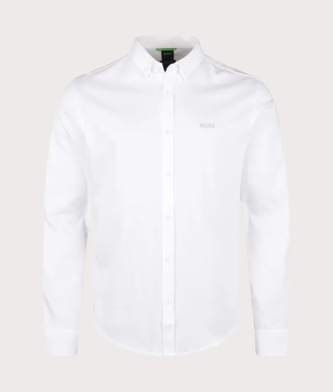 Motion Long Sleeve Shirt made by Hugo Boss