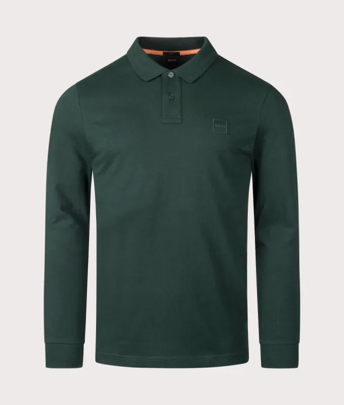 Slim Fit Passerby Long Sleeve Polo Shirt sold by EQVVS
