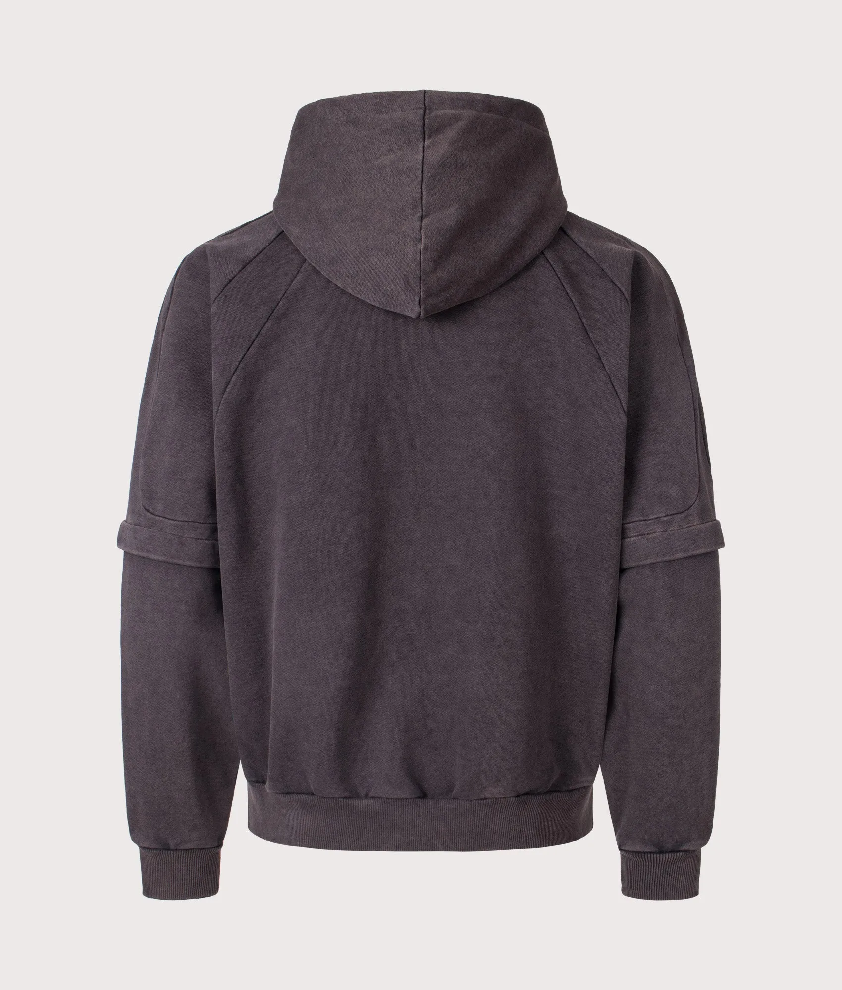 Garment Wash Zip-Through Hoodie sold by EQVVS product image thumbnail 2