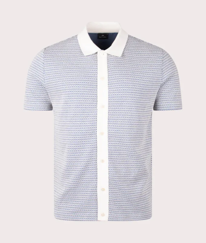 Button Front Polo Shirt sold by EQVVS