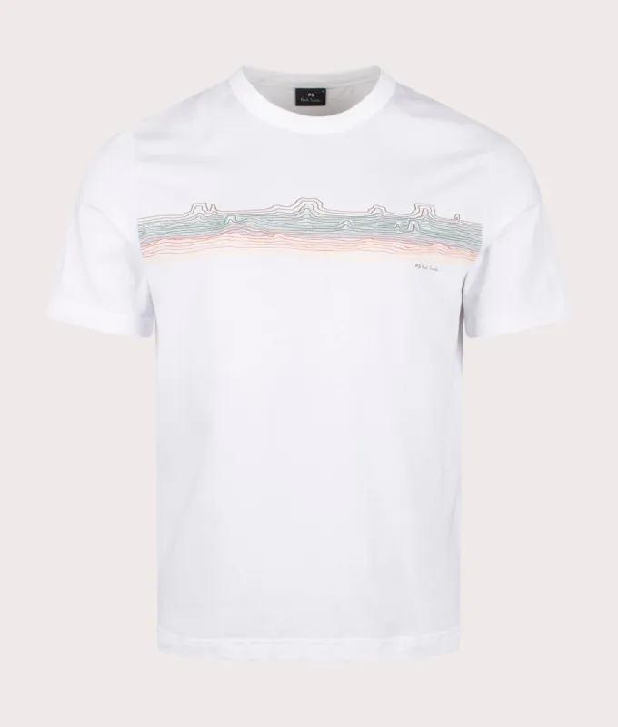 Desert Stripe T-Shirt sold by EQVVS