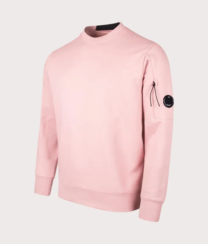 Diagonal Raised Lens Sweatshirt made by C.P. Company