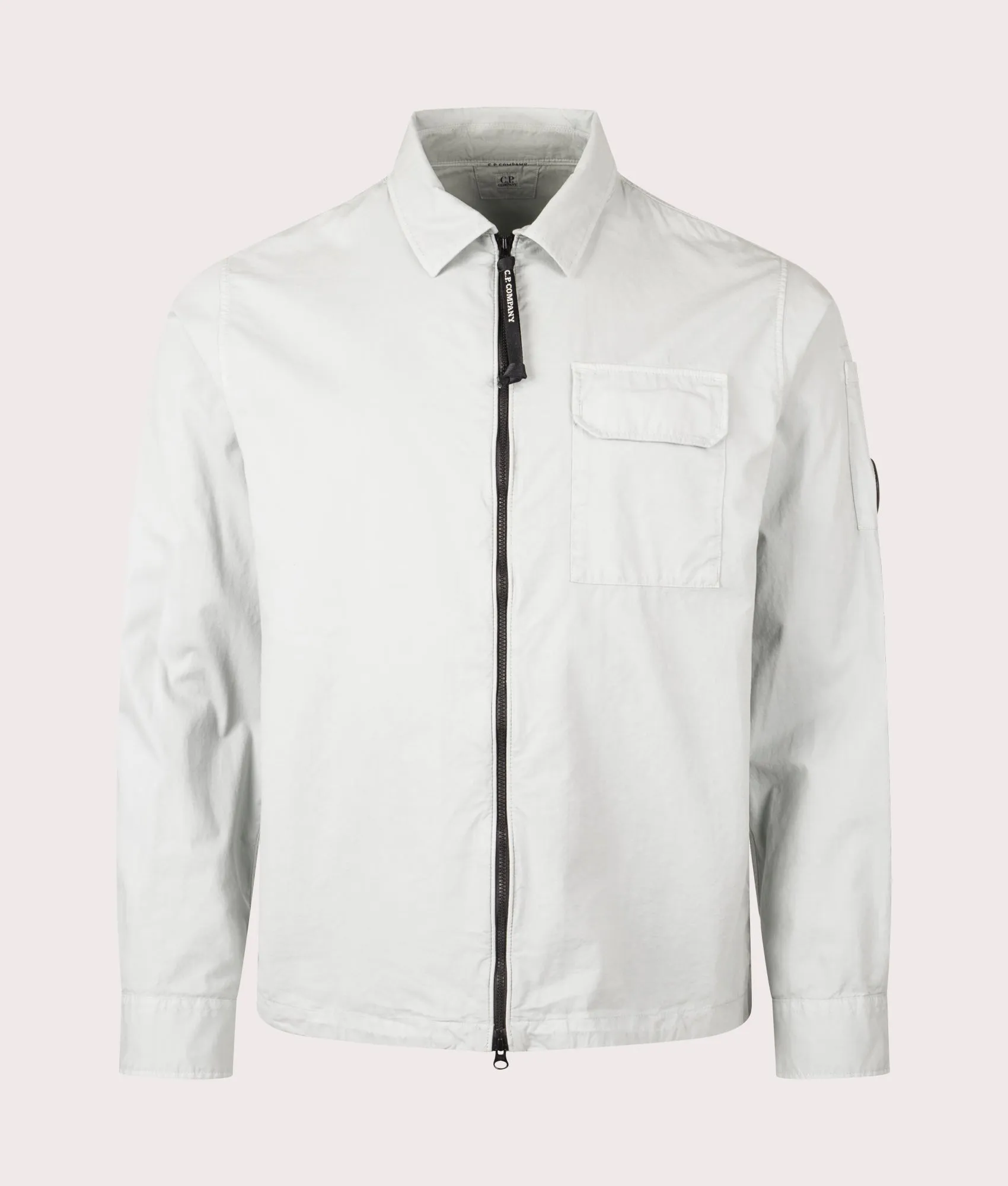 Organic Gabardine Zip Through Overshirt sold by EQVVS product image thumbnail 2