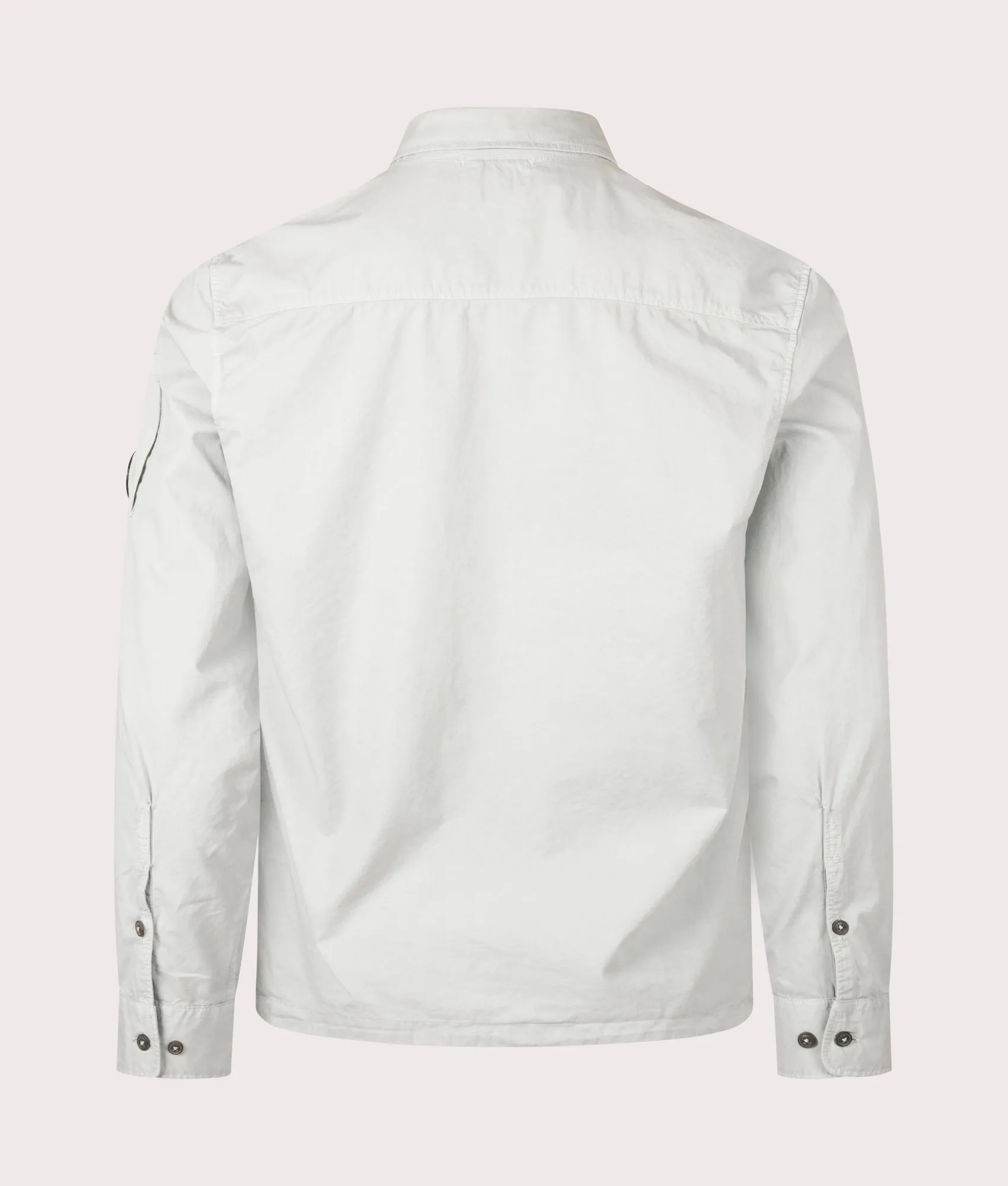 Organic Gabardine Zip Through Overshirt sold by EQVVS product image thumbnail 4