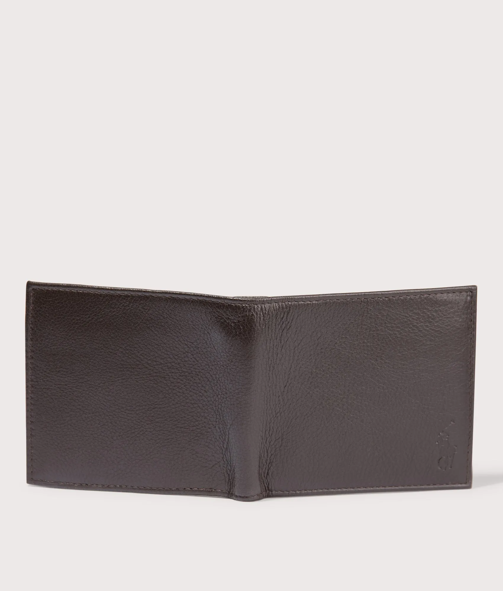 Pebbled Leather Billfold Coin Wallet sold by EQVVS product image thumbnail 4