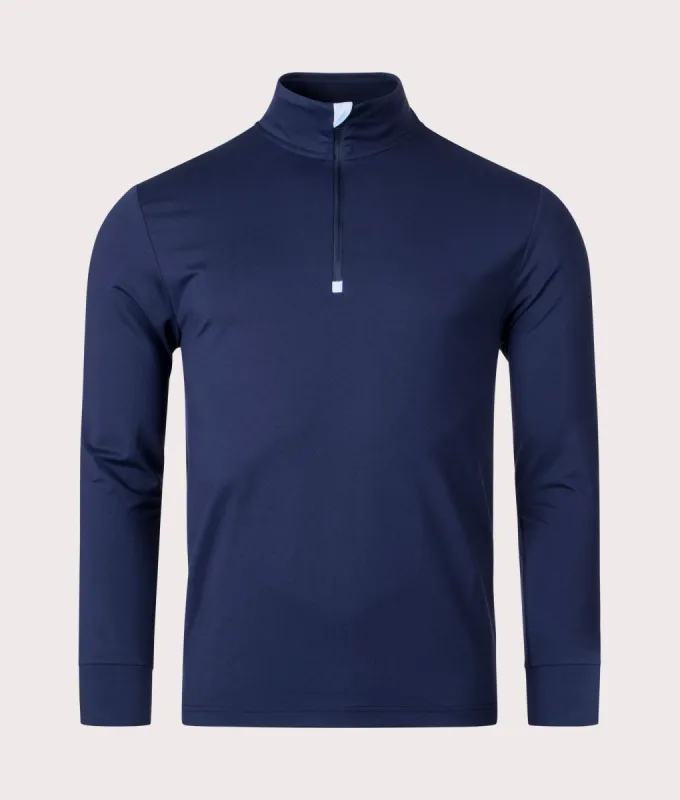 Classic Fit Quarter Zip Sweatshirt sold by EQVVS