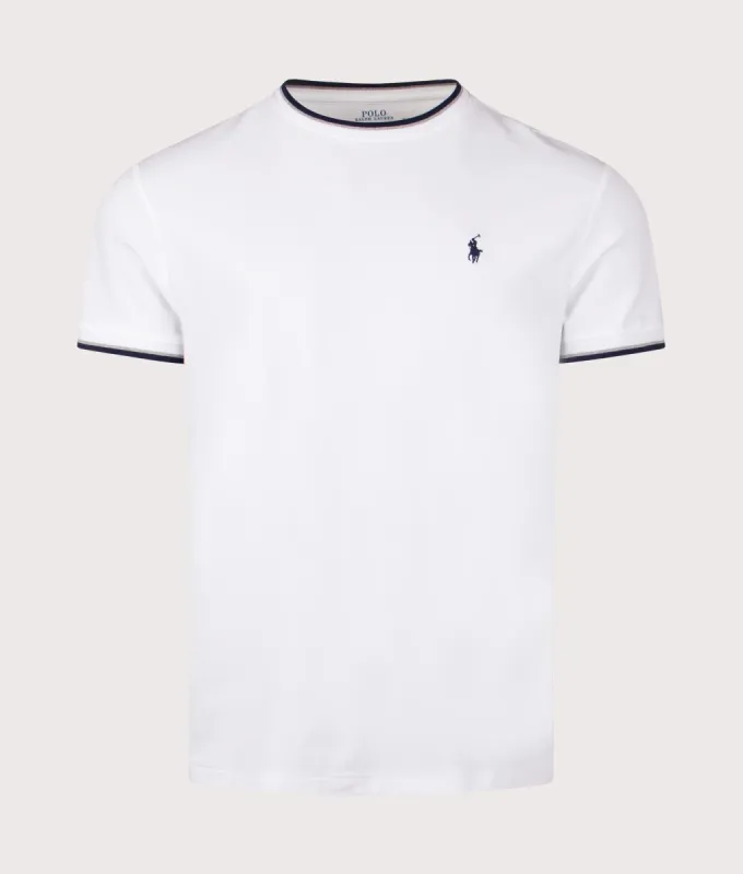 Classic Fit Stretch Mesh T-Shirt sold by EQVVS