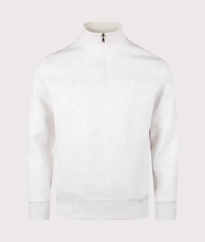 Double-Knit Quarter Zip Sweatshirt sold by EQVVS
