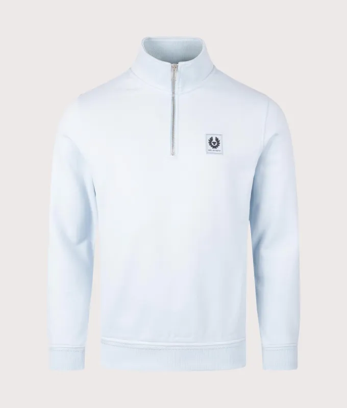 Belstaff Quarter Zip Sweatshirt sold by EQVVS