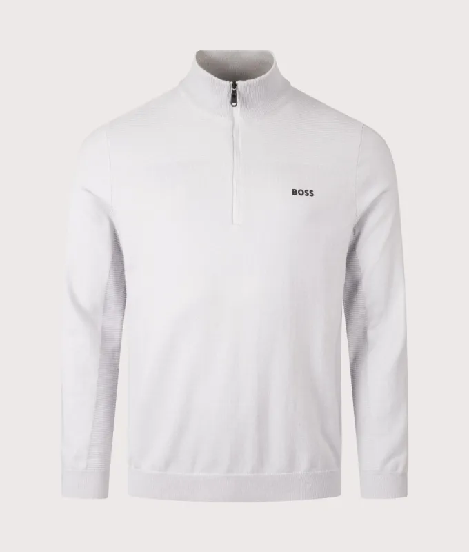 Momentum X Quarter Zip Knit Jumper sold by EQVVS