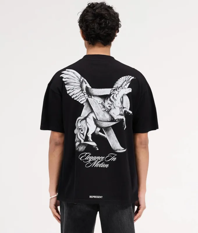 Oversized Fit Elegance In Motion T-Shirt sold by EQVVS