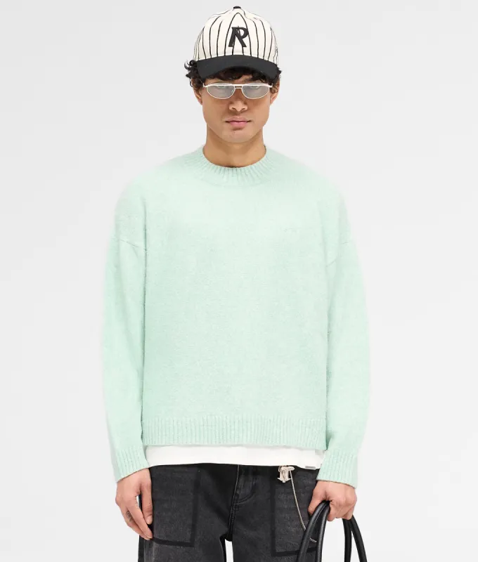 Oversized Fit Marled Knit Jumper sold by EQVVS