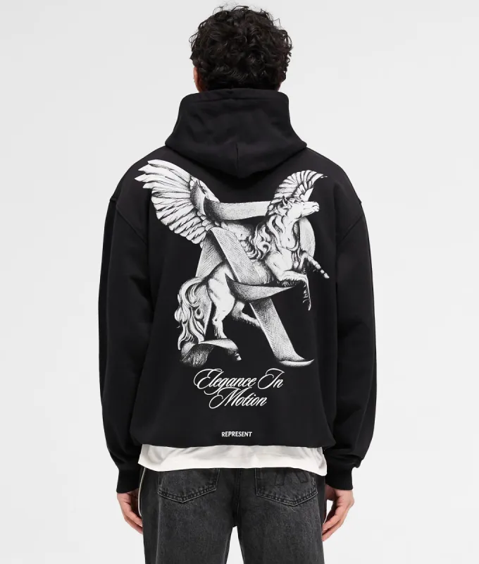 Oversized Fit Elegance In Motion Hoodie made by Represent