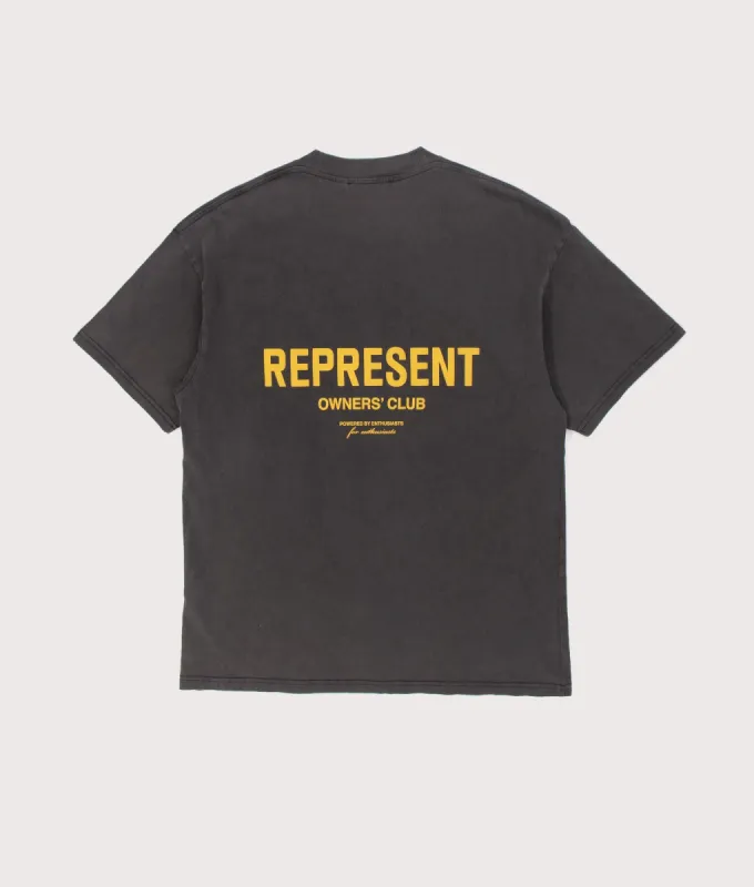 Oversized Fit Owners Club T-Shirt sold by EQVVS