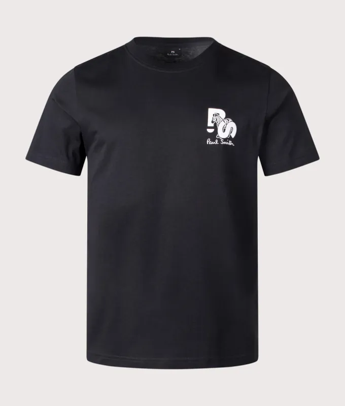 PS Logo Print T-Shirt made by EQVVS