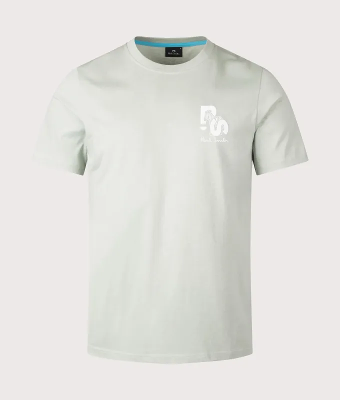 PS Logo Print T-Shirt sold by EQVVS