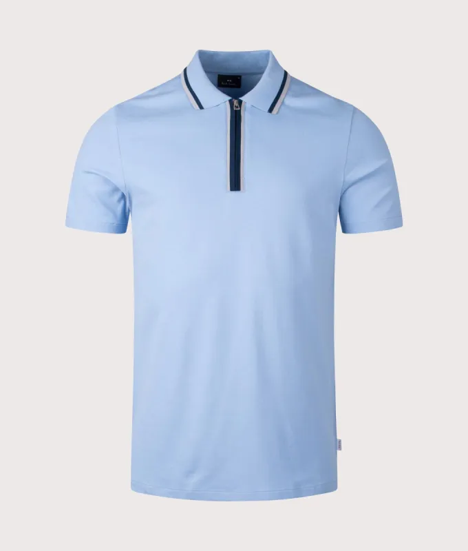 Quarter Zip Polo Shirt sold by EQVVS