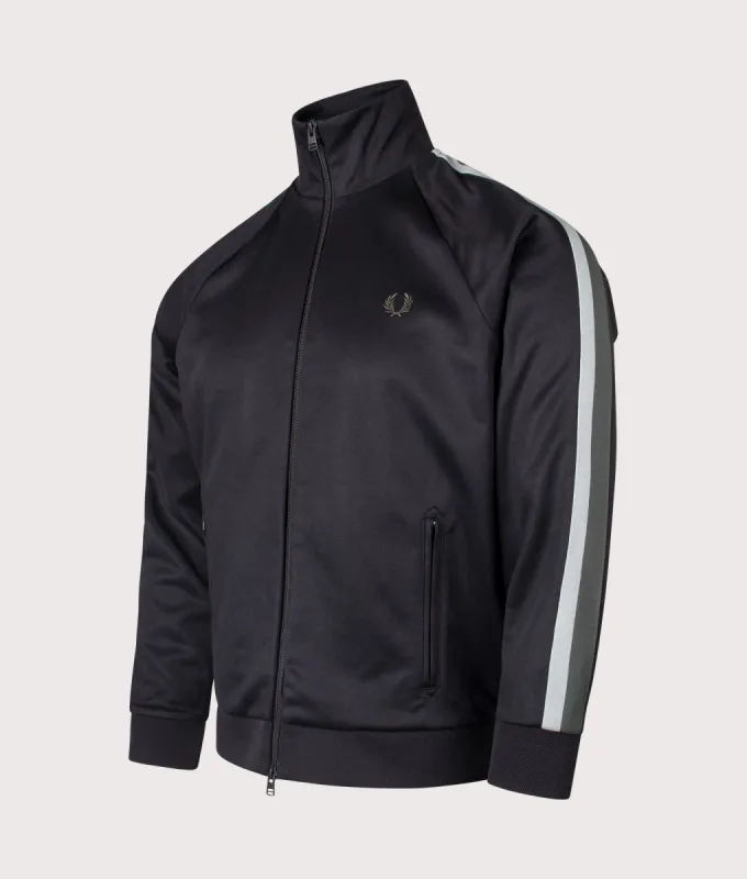 Two Colour Tape Track Jacket sold by EQVVS