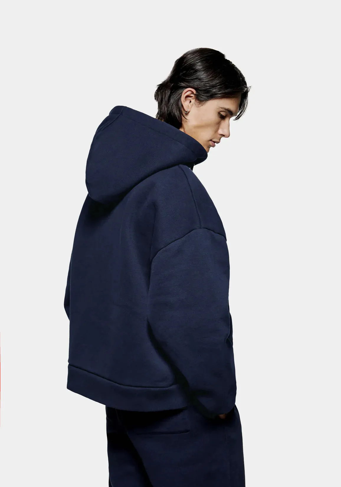 Oversized Uniform Zip Through Hoodie sold by EQVVS product image thumbnail 2